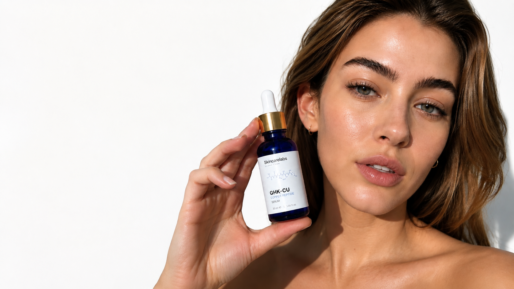 GHK-Cu kopparpeptidserum från Skincarelabs