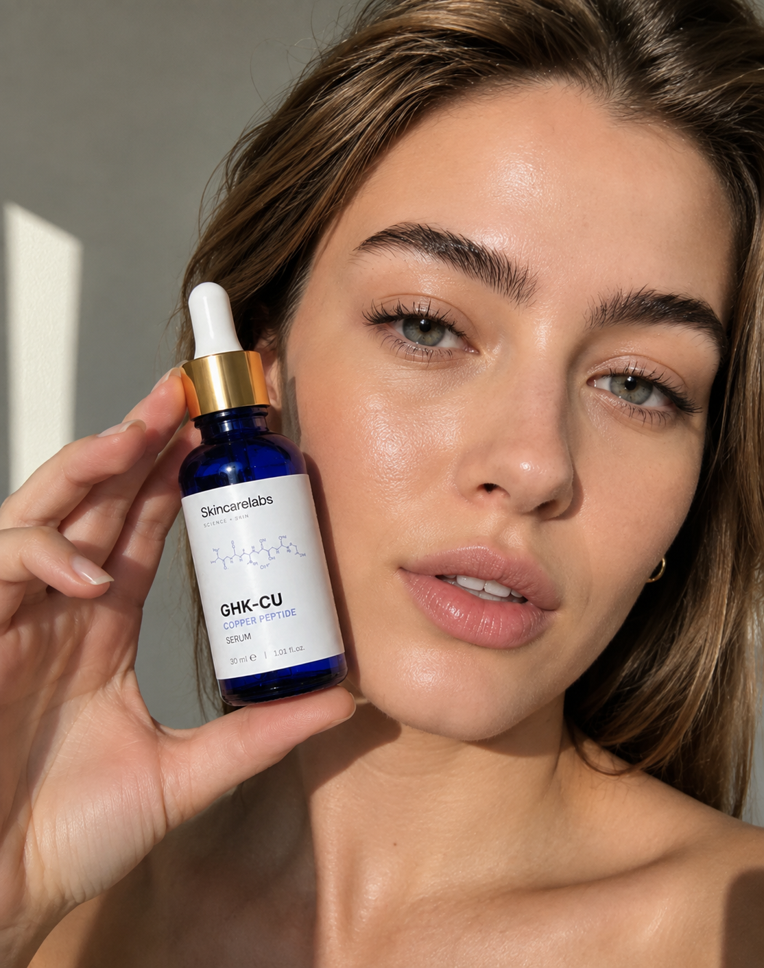 GHK-Cu kopparpeptidserum från Skincarelabs